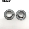 Shuzan brand guarantees furniture flange seat, zinc alloy pipe seat, round pipe hanging rod, garment pass seat, durable ductile iron pipe fittings and accessories, flange garment seat Z303 003 Item Picture